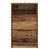 vidaXL Noptieră cu sertar Lemn Vechi 40 x 30 x 467 cm Lemn compozit