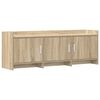 vidaXL Cabinet TV 130 x 33 x 47 cm Stejar Sonoma Lemn prelucrat