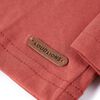 Tricou de copii cu mâneci lungi, henna, 116