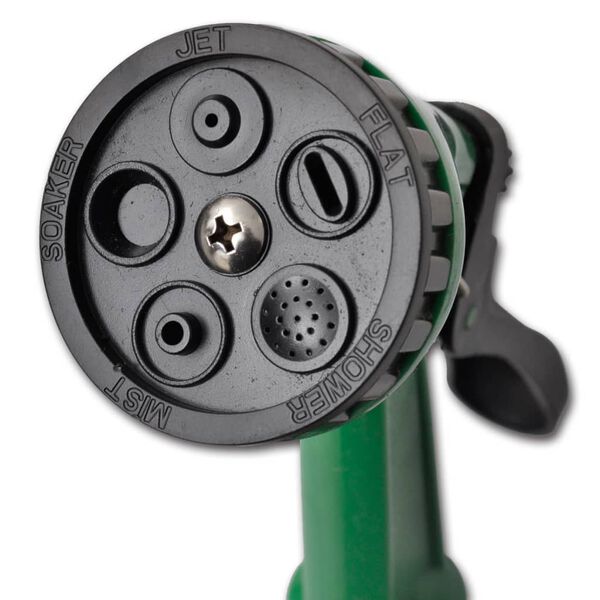 Furtun spiralat cu duză pentru grădină 15 m