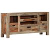 vidaXL Servantă, gri, 100x30x50 cm, lemn masiv de acacia