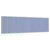 vidaXL Cortina Retractabilă Albastru și Alb 400 &times; 300 cm