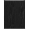 vidaXL Dulap montat pe perete Stejar Negru 30 x 42.5 x 39.5 cm
