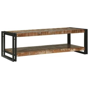 vidaXL Masă de cafea Multicolour 120 x 50 x 38 cm Lemn recuperat masiv