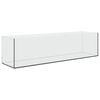 vidaXL Acvariu cu depozitare Transparent 80 x 20 x 20 cm Sticlă