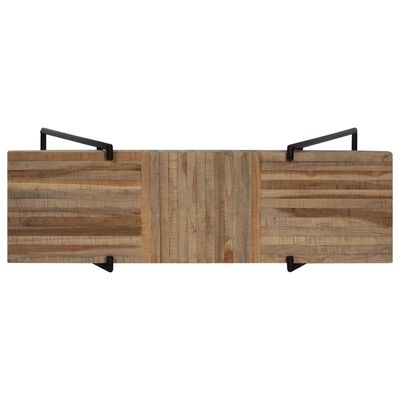 vidaXL Masă consolă, 120 x 35 x 81 cm, lemn de tec reciclat