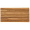 vidaXL Placă de masă 110 x 55 x 3,5 cm Dreptunghiular natural