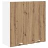 vidaXL Dulap suspendat Stejar Artizanal 80 x 31 x 80 cm Lemn compozit