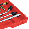 vidaXL Set tester compresie pentru motor pe benzină, 12 piese