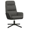vidaXL Scaun de relaxare, gri &icirc;nchis, material textil
