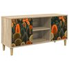 vidaXL Cabinet TV ZAANDAM 102 x 33 x 50 cm Sonoma Lemn prelucrat