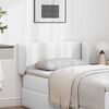 vidaXL Ureche pentru Tăblie Altele cu headboard Alb pur 40 x 23 x 6 cm