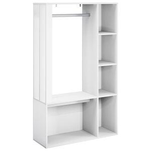 vidaXL Dulap pentru hol Alb 91 x 32 x 150,5 cm
