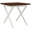 vidaXL Masă de dining pătrată 70 x 70 x 75 cm Lemn Solid de Acacia