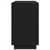 vidaXL Bufet Stejar Negru 102 x 35 x 60 cm Lemn compozit
