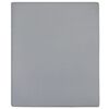 vidaXL Cearșaf de pat cu elastic, gri, 180x200 cm, bumbac