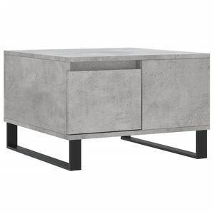 vidaXL Măsuță de cafea, gri beton, 55x55x36,5 cm, lemn prelucrat