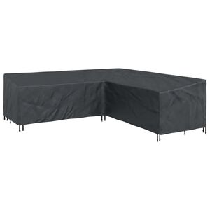 vidaXL Husă pentru mobilă 270 x 270 x 80 cm Material Oxford 600D Negru