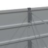 vidaXL Jardinieră Gri deschis 480 x 50 x 45 cm Oțel Galvanizat