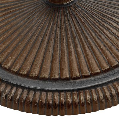 vidaXL Bază de umbrelă, bronz, 45x45x30, fontă