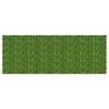 vidaXL Ecran de balcon cu frunze Verde și galben 400 x 150 cm