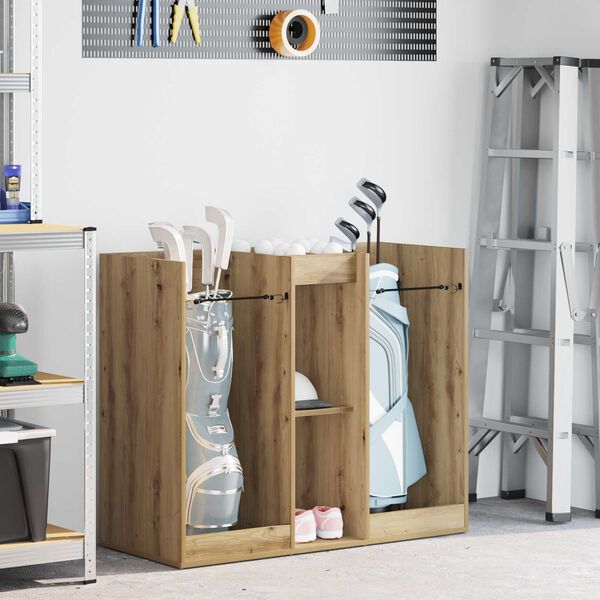 vidaXL Dulap Golf Simplu Stejar Artizanal 102 x 45 x 85,5 cm