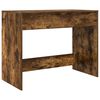 vidaXL Birou cu sertar Stejar fumuriu 100 x 50 x 78 cm Lemn prelucrat