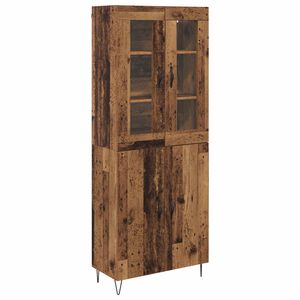 vidaXL Bufet Lemn Vechi 69,5 x 34 x 180 cm Lemn compozit