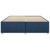 vidaXL Cadru de pat fără saltea, albastru, 200x200 cm, textil