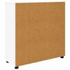 vidaXL Dulap de depozitare Alb 80 x 31 x 81 cm Lemn compozit
