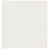 vidaXL Ecran de balcon Alb 110 x 1000 cm Material Oxford