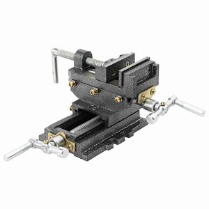 vidaXL Menghină &icirc;n cruce mașină de găurit, acționare manuală, 70 mm