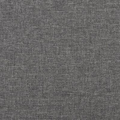 vidaXL Taburet, gri deschis, 45x29,5x39 cm, material textil