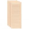vidaXL Uși de dulap design lambriu 4 buc. 99,3x39,4 cm lemn masiv pin