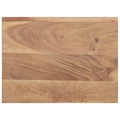 vidaXL Noptieră, 40x30x50 cm, lemn masiv de acacia cu margini vii