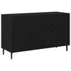vidaXL Bufet Stejar Negru 100 x 36 x 60 cm Lemn prelucrat
