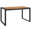 vidaXL Masă grădină picioare formă de U 140x80x75 cm lemn masiv acacia