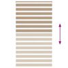 vidaXL Jaluzea tip zebra 130x230 cm lățime țesătură 125,9 cm poliester