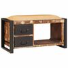 vidaXL Bancă cu spațiu de depozitare Multicolour 80 x 35 x 40 cm