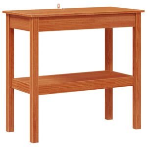vidaXL Masă de consolă Maro Ceară 80 x 40 x 75 cm Lemn masiv de pin