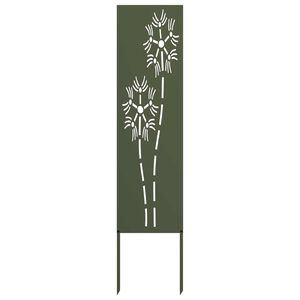 vidaXL Ecran de intimitate pentru grădină Olivengr&oslash;nn 32 x 140 cm