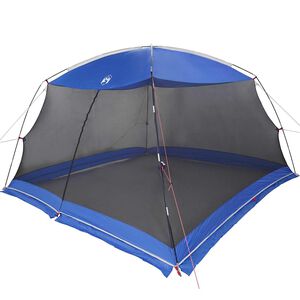 vidaXL Cort cu plasă de ț&acirc;nțari Albastru Azur 380 x 380 x 225 cm