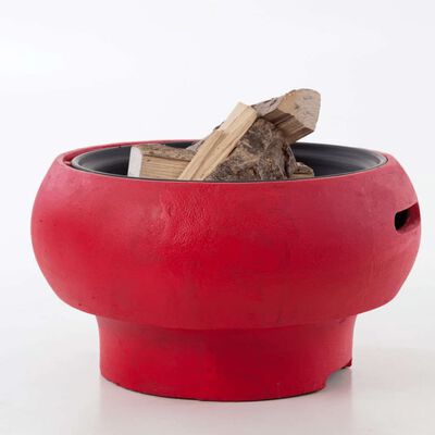 BBGRILL Grătar portabil BBQ TUB-R, roșu