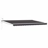 vidaXL Cort electric retractabil Antracit 4 &times; 3 m