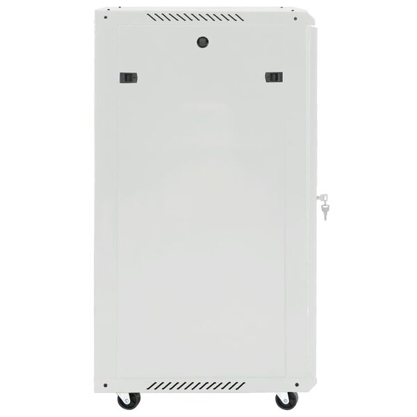 vidaXL Dulap de server, 15U, 19" IP20, gri, 60x45x86 cm