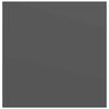vidaXL Raft de perete suspendat, gri extralucios, 23x23,5x3,8 cm, MDF