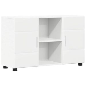 vidaXL Bufet FLORIN 88,5 x 30,5 x 55,5 cm Alb Lemn prelucrat