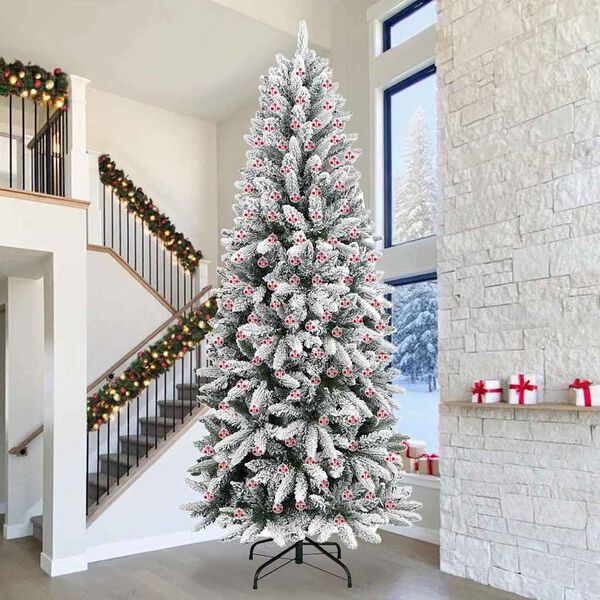 vidaXL Set de Globuri de Crăciun 200 pcs Transparent &Oslash; 5 cm