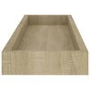 vidaXL Rafturi de perete Loggia, 2 buc., stejar, 60x15x4 cm, MDF
