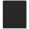 vidaXL Bufet Negru 60 x 30 x 70 cm Lemn compozit